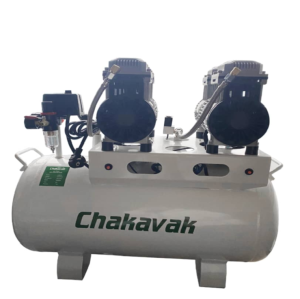 کمپرسور چکاوک 60 لیتری دو موتور 980W