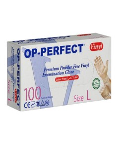 دستکش وینیل بدون پودر